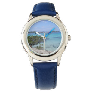 Montre plage de pevero de la Sardaigne
