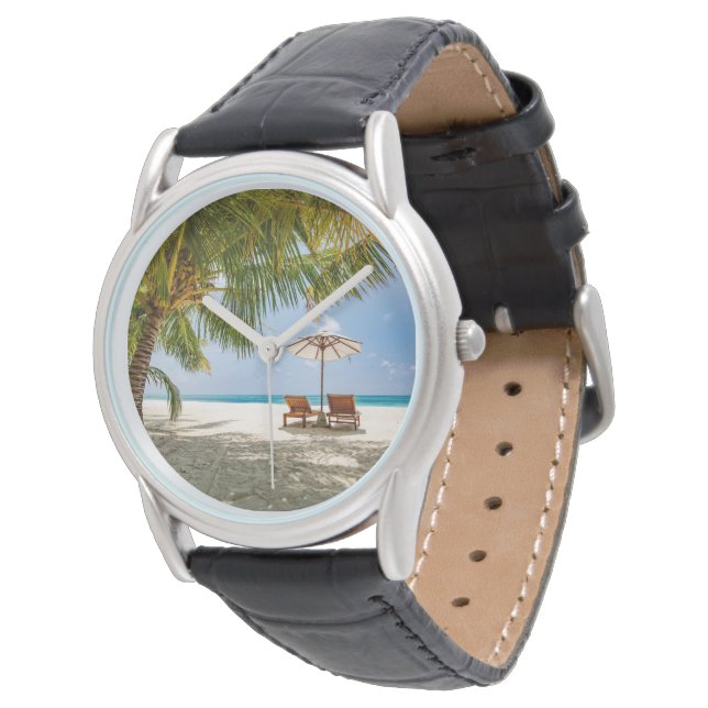 Montre Plages tropicales | Plage République Dominicaine (Incliné)
