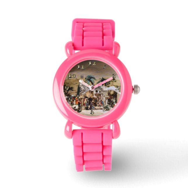 Montre Plan de la crèche pour Noël (Recto)