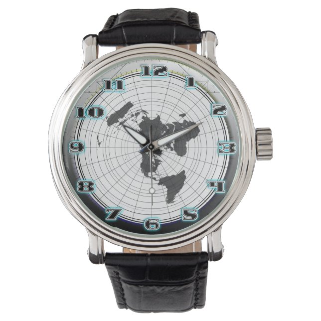 Montre Plan Map of the World (devant)