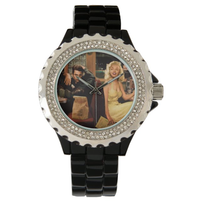 Montre Plaque bleue (devant)