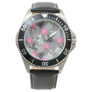 Montre Plaques texturées à géométrie variable