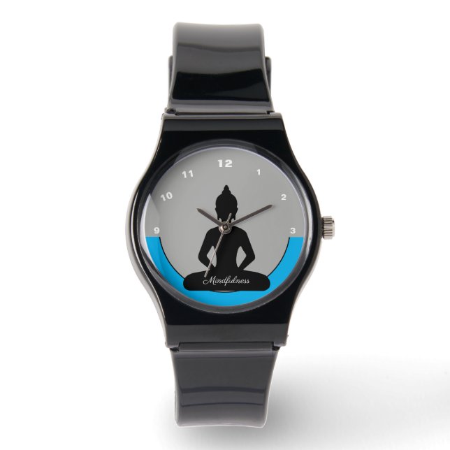 Montre Pleine conscience avec esprit Bouddha /Méditation  (Recto)