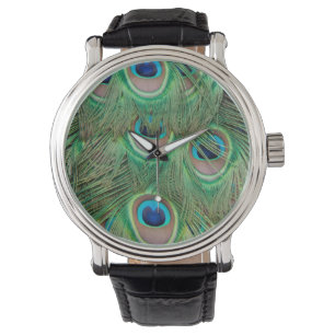 Montre Plumage de paon