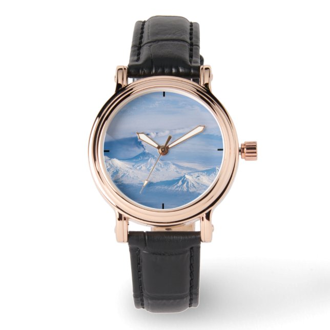 Montre Plume Émanant Du Volcan Kliuchevskoi. (Recto)