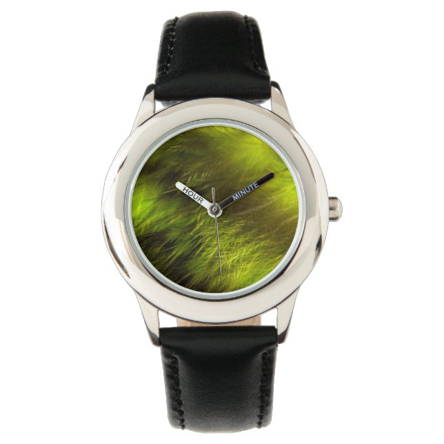 Montre Plumes jaunes (devant)