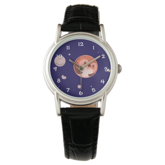 Montre Pluton de Kawaii Penguin (devant)