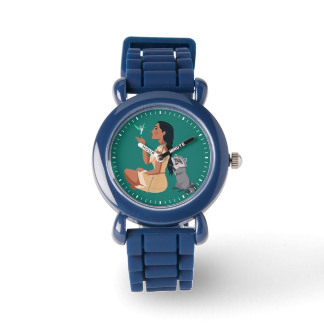 Montre Pocahontas et Pals Amitié forestière (Recto)