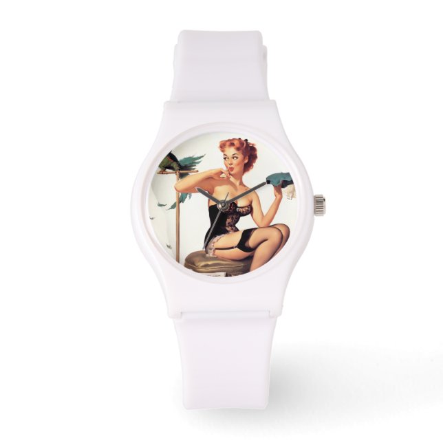 Montre Poignée de perroquet vers le haut (Recto)