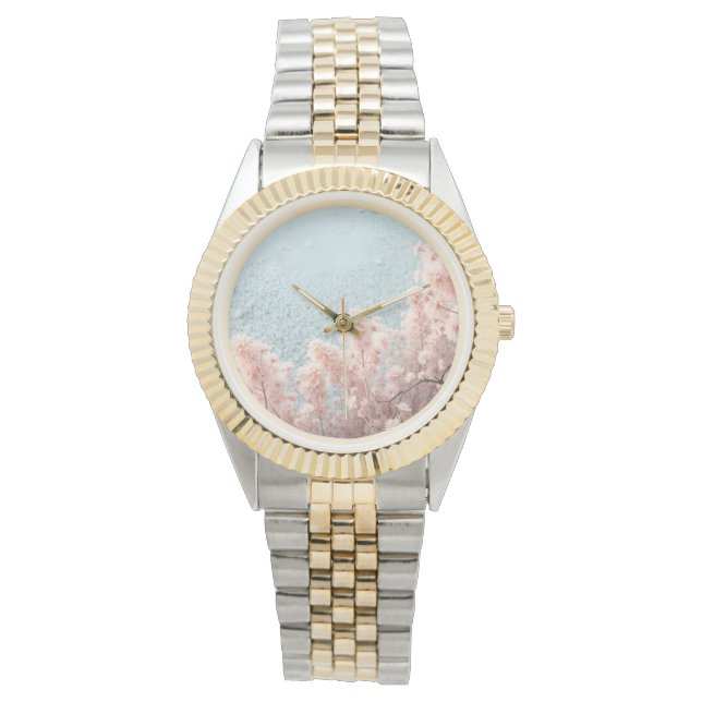 Montre Poignets Fluffy Little Flowers (devant)