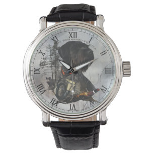 Montre Pointeur À poils durs allemand