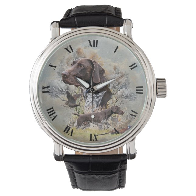 Montre Pointeurs allemands à poils courts (devant)