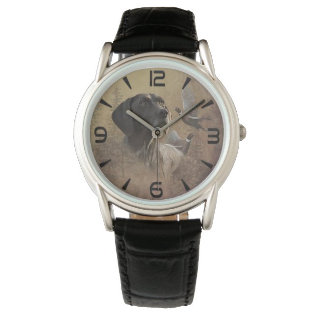 Montre Pointeurs allemands à poils courts (devant)