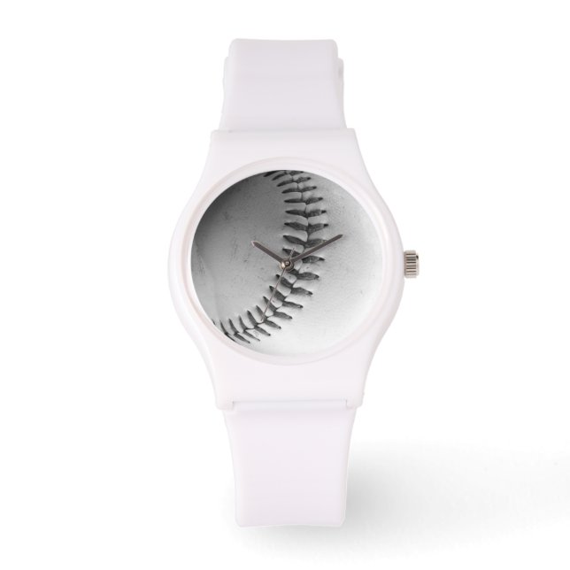 Montre Points de baseball (noir et blanc) (Recto)