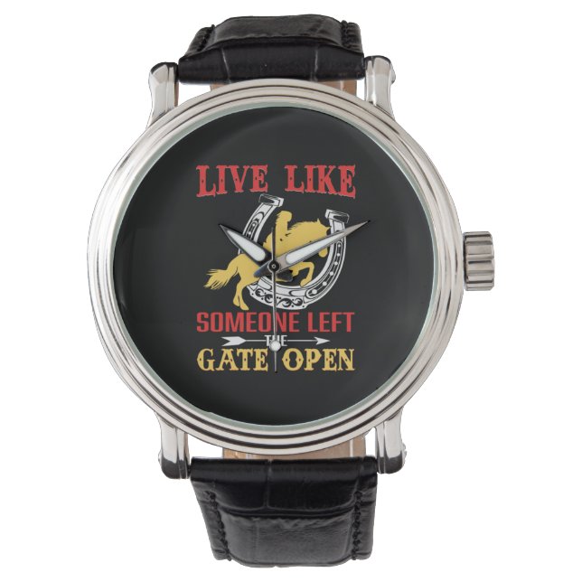 Montre Poison d'Equestrian | Like Someone Left (devant)