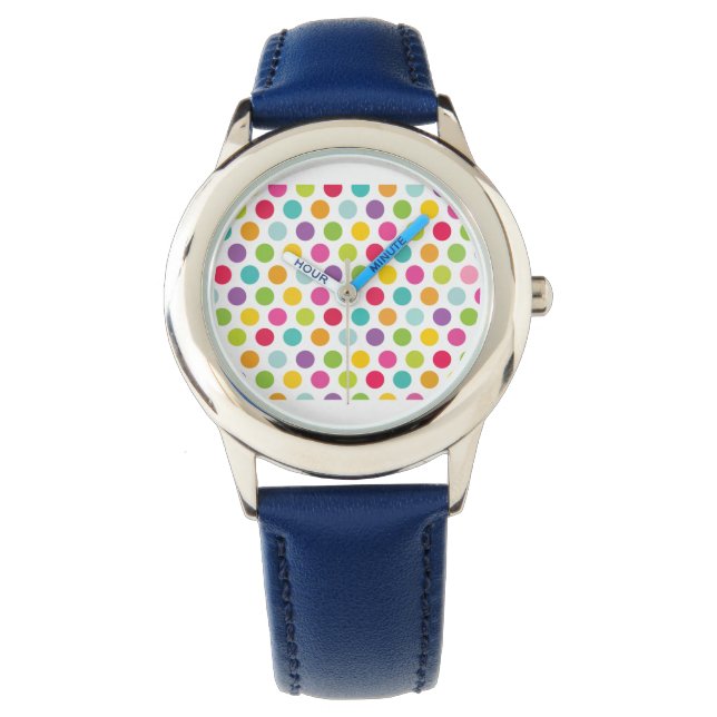 Montre poka dot watch (devant)