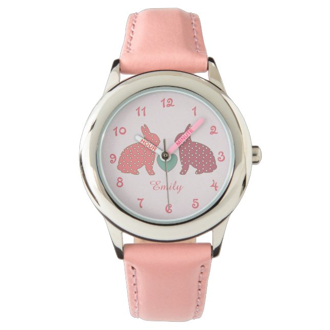 Montre Polka Dot Bunnies (devant)
