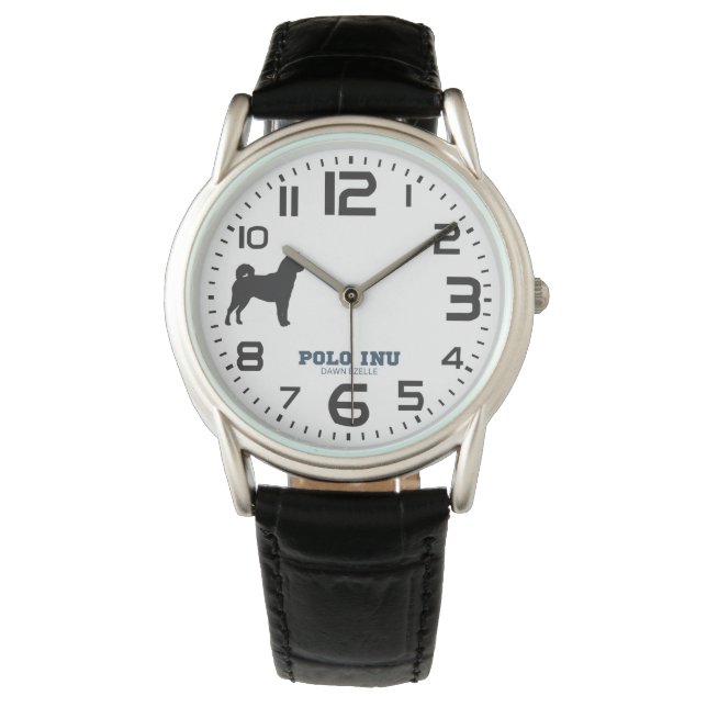 MONTRE POLO INU MENS SPORTS WATT (devant)