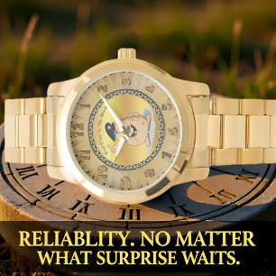 Montre Pomme de terre de l'officier de police avec un cas