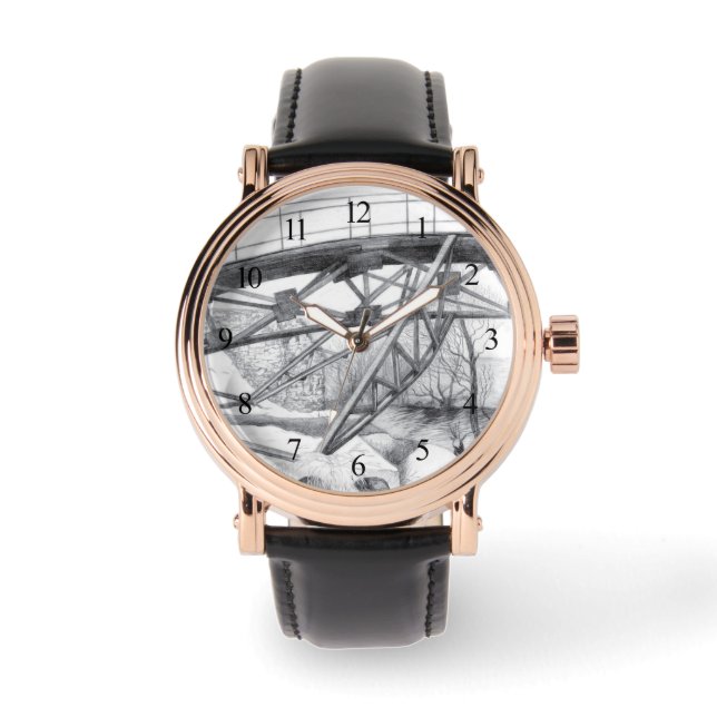 Montre Pont antique (Recto)