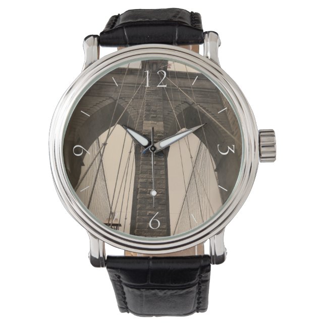 Montre Pont vintage Sepia Brooklyn (devant)