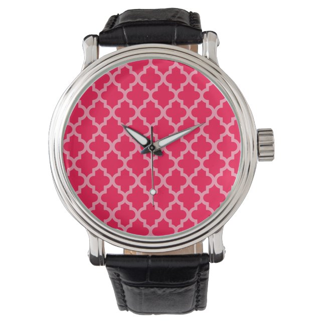 Montre Poppy Marocain Moods Quatrefoil (devant)