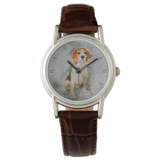 Montre Portrait Beagle mignon
