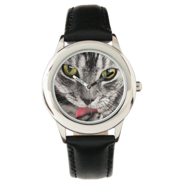 Montre Portrait de chat (devant)