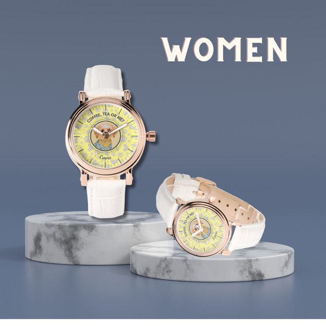 Montre Portrait personnalisé pour animaux de compagnie Ti (Custom Pet Photo Watch)