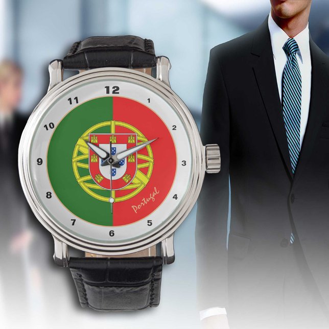 Montre Portugais Drapeau & Portugal mode tendance / desig (Créateur téléchargé)