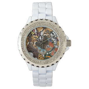 Montre Poster de animal. Ailes papillons.