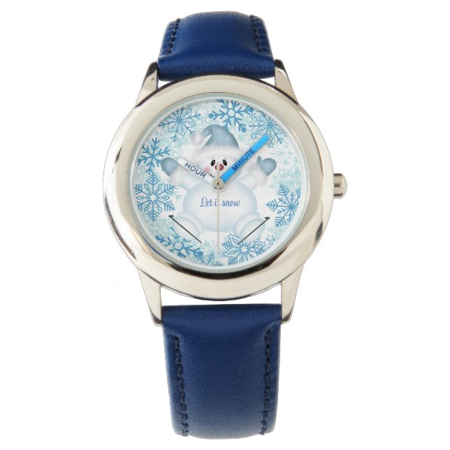 Montre pour enfants de vacances/Montre de neige (devant)