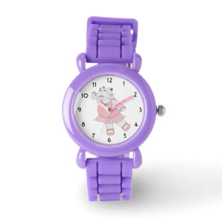 Montre pour enfants Illusima Ballerine Hippopotame