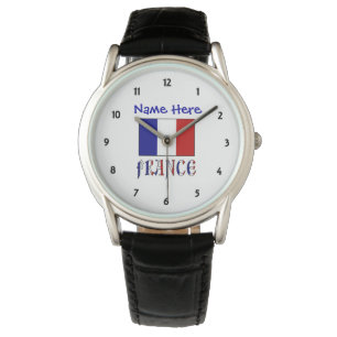 Montre pour hommes personnalisée avec petits chiff