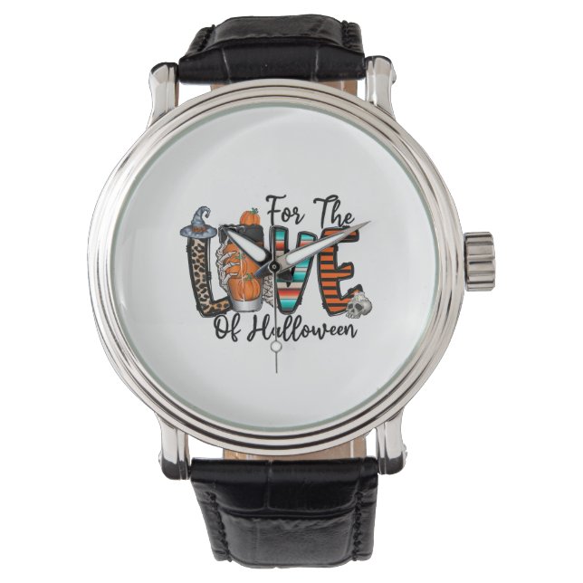 Montre Pour L'Amour D'Halloween (devant)