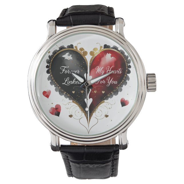 Montre Pour Toujours Lié, Mon Coeur bat Pour Vous (devant)