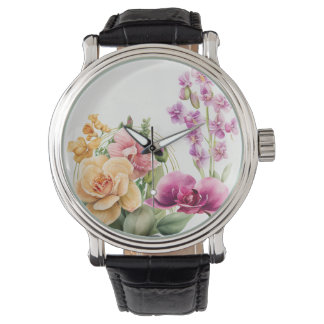 Montre Pousse d'orchidée