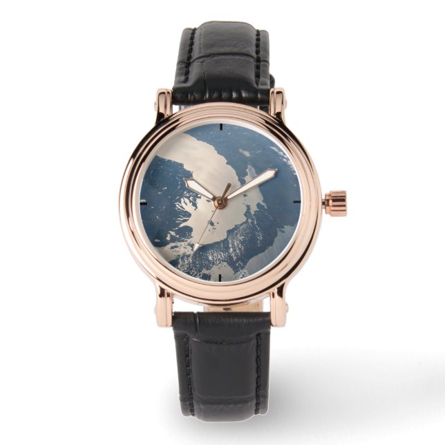 Montre Poutres Sunglint Au Bord Du Lac Michigan (Recto)