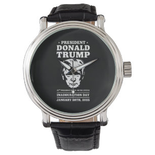 Montre Président 47 D J Trump Jour d'investiture Jan 2025