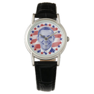Montre President Barack Obama Stars and Stripes