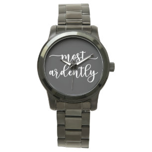 Montre Pride and Prejudice M. Darcy - Most Ardently I