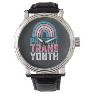 Montre Pride LGBT Protéger les jeunes transgenres transge