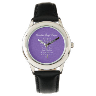 Montre Prière du Guardian Angel violet