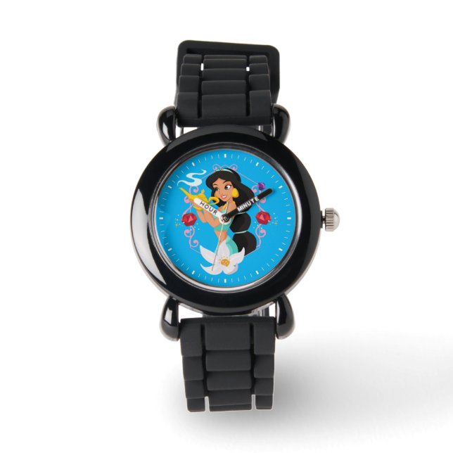 Montre Princesse Jasmine Avec Lampe Magique (Recto)