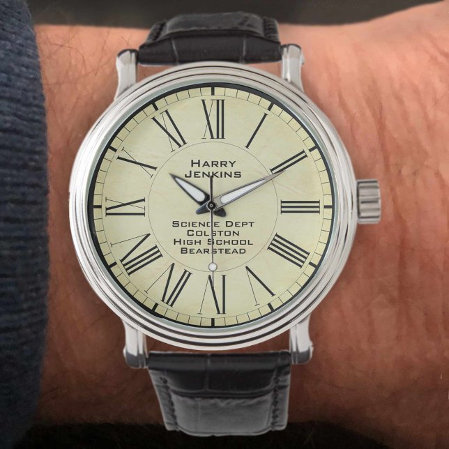 Montre Professeur de sciences (Créateur téléchargé)