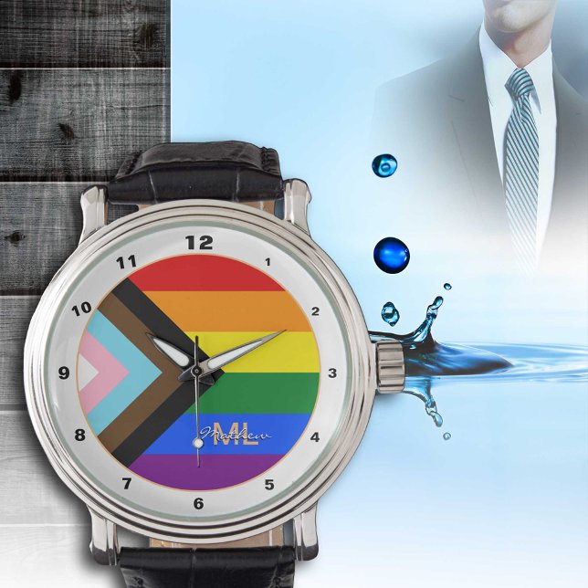 Montre Progress Rainbow Flag watch, LGBTQ & Pride mode (Créateur téléchargé)