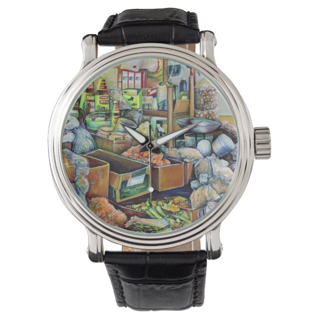 Montre Promesses charmantes d'un centre Fine Tekka Singap (devant)