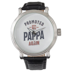 Montre Promu À Nouveau À Pappa Père grand-père