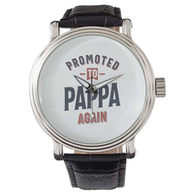 Montre Promu À Nouveau À Pappa | Père grand-père (devant)