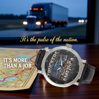 Montre Proud Truckers Move America Forward